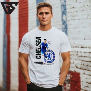 Enzo Fernández 8 Chelsea 2025-26 The Hero Fifa Club World Cup Signature T-Shirt