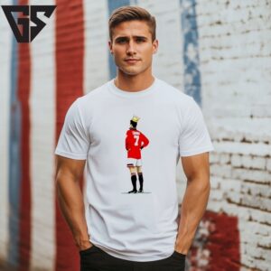 Eric Cantona King Manchester United T-Shirt Eric Cantona King Manchester United T-Shirt