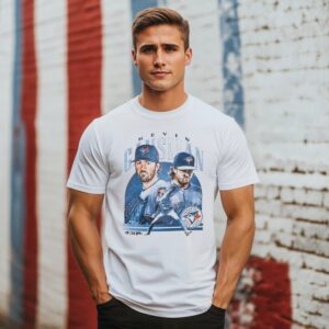 Ernie’S Wearing Kevin Gausman Toronto Blue Jays Player T-Shirt Ernie’S Wearing Kevin Gausman Toronto Blue Jays Player T-Shirt