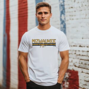 Jacob Misiorowski Mizwaukee Signature T-Shirt Jacob Misiorowski Mizwaukee Signature T-Shirt