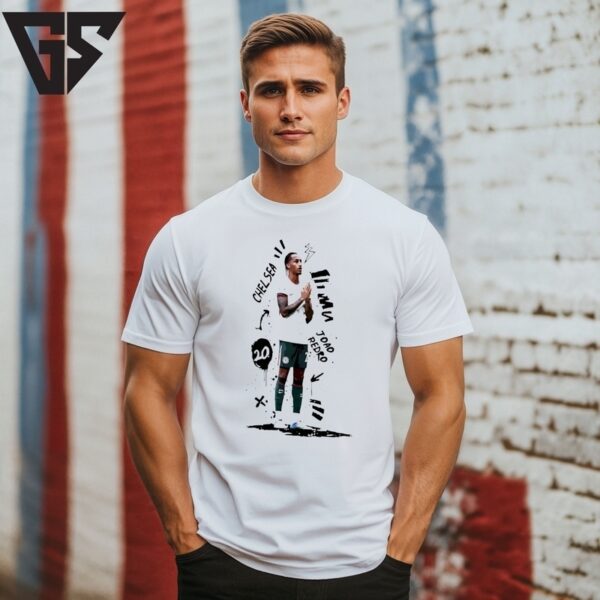 João Pedro 20 Chelsea 2025-26 Icon Fifa Club World Cup Signature T-Shirt