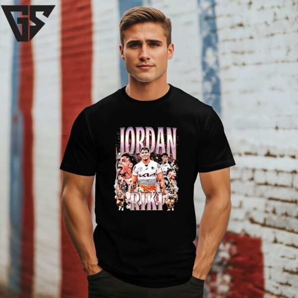 Jordan Riki Brisbane Broncos Graphic T-Shirt