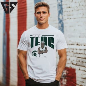 Kur Teng Michigan State Men’S Basketball Cartoon T-Shirt Kur Teng Michigan State Men’S Basketball Cartoon T-Shirt