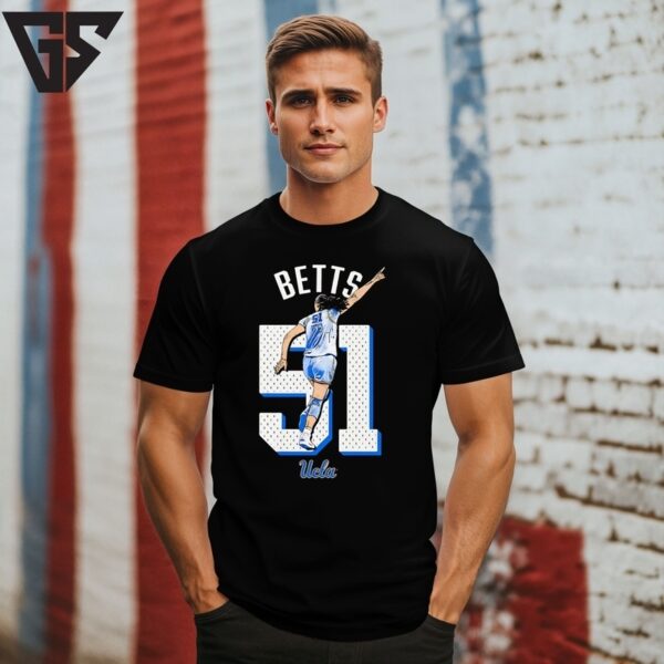 Lauren Betts Ucla Bruins Number And Name T-Shirt