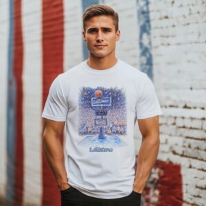 Lolismo Hoops Courtside Vibes And Comic Style T-Shirt Lolismo Hoops Courtside Vibes And Comic Style T-Shirt