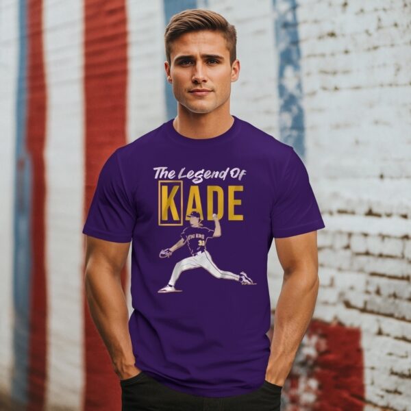 Lsu Baseball The Legend Of Kade Anderson Pose T-Shirt