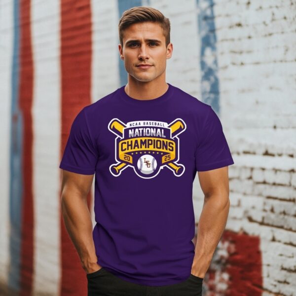 Lsu Tigers Baseball National Champs 2025 T-Shirt