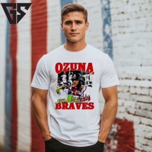 Marcell Ozuna From The Atlanta Braves Graphic T-Shirt Marcell Ozuna From The Atlanta Braves Graphic T-Shirt