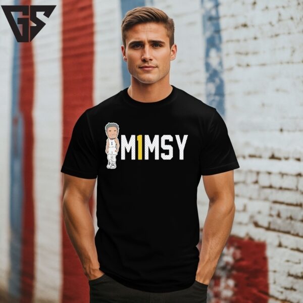 Matt Mims Mimsy South Dakota State Jackrabbits Caricature T-Shirt