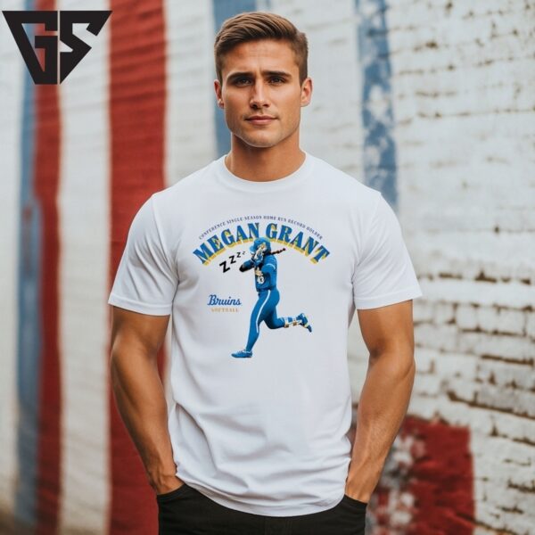 Megan Grant Record Breaker Ucla Bruins Baseball Graphic  T-Shirt