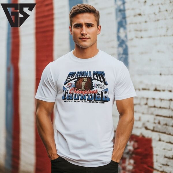 Okc Thunder 2025 Nba Champions Retro T-Shirt