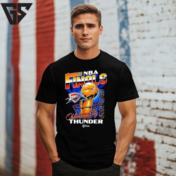 Okc Thunder Champions 2025 Nba Finals Vintage T-Shirt