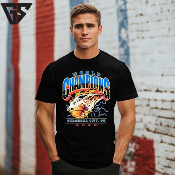 Okc Thunder Okc World Champions 2025 T-Shirt