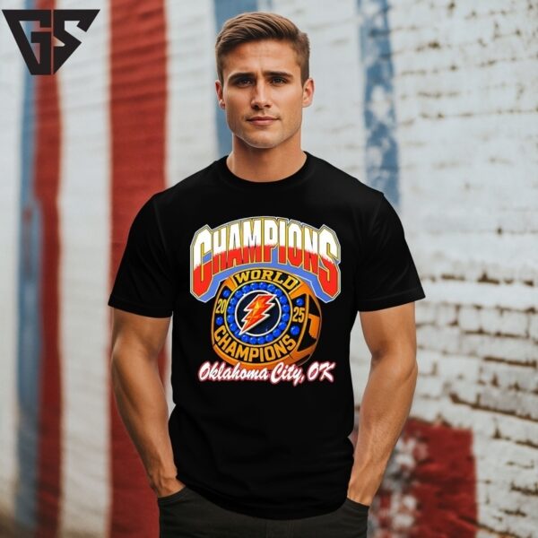 Okc Thunder World Champions 2025 Ring T-Shirt