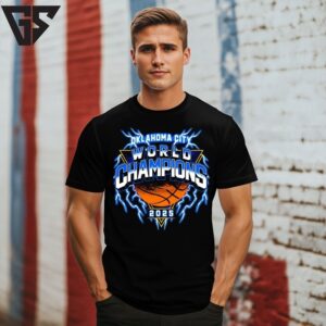 Okc Thunder World Champions 2025 T-Shirt Okc Thunder World Champions 2025 T-Shirt