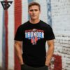 Oklahoma City Thunder 2025 Finals Champions Playoff Thunder Up T-Shirt
