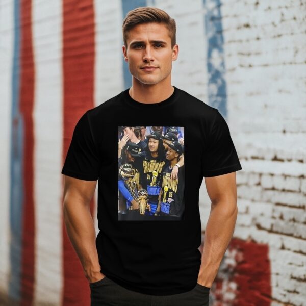 Oklahoma City Thunder 2025 Nba Champions Game Frames T-Shirt