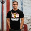 Oklahoma City Thunder 2025 Nba Finals Champions Poster T-Shirt