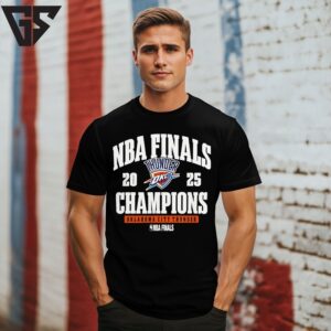 Oklahoma City Thunder 2025 Nba Finals Champions T-Shirt Oklahoma City Thunder 2025 Nba Finals Champions T-Shirt