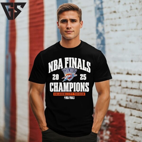 Oklahoma City Thunder 2025 Nba Finals Champions T-Shirt