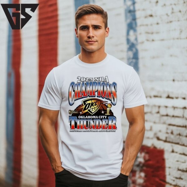Oklahoma City Thunder Nba Champions 2025 T-Shirt