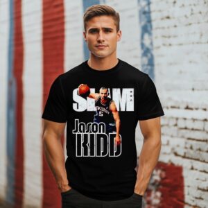 Slam New Jersey Nets Jason Kidd Vintage T-Shirt Slam New Jersey Nets Jason Kidd Vintage T-Shirt
