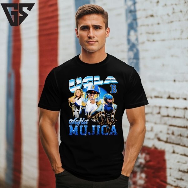Sofia Mujica Ucla Bruins Baseball Signature Graphic T-Shirt