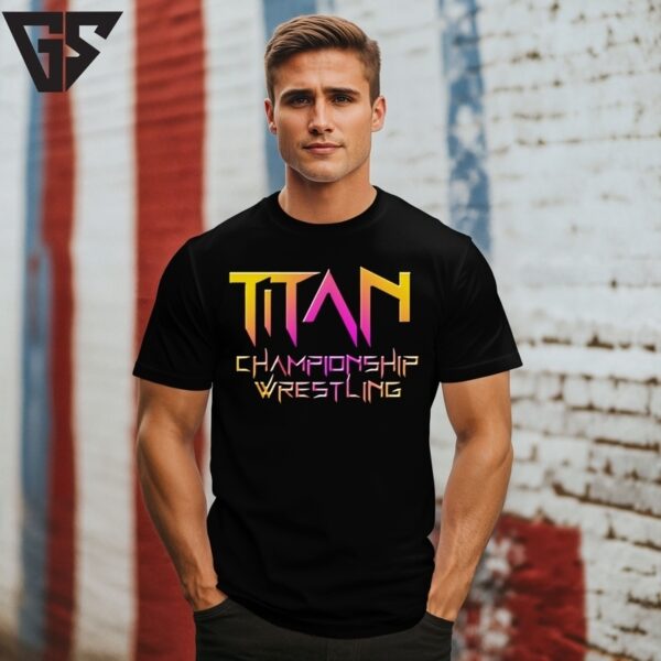 Titan Championship Wrestling Logo T-Shirt