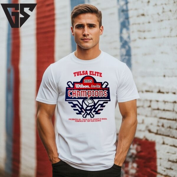 Tulsa Elite Wilson Invite Champions 2025 T-Shirt