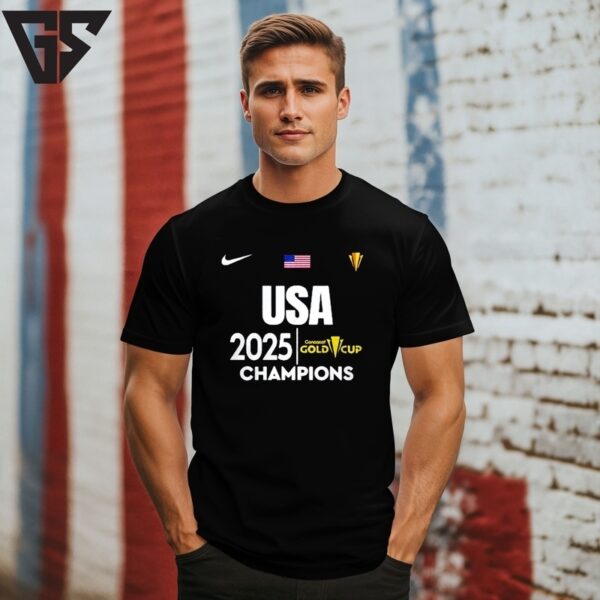 Usa 2025 Concacaf Gold Cup Champions T-Shirt