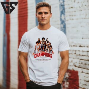 Usa Team Champions 2025 Fiba Women’S Americup T-Shirt Usa Team Champions 2025 Fiba Women’S Americup T-Shirt