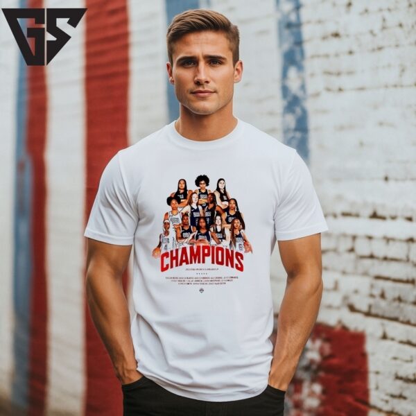 Usa Team Champions 2025 Fiba Women’S Americup T-Shirt