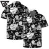 Baltimore Orioles Black & White Baseball Vibes Hawaiian Shirt