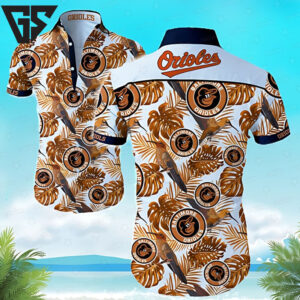 Baltimore Orioles Island Heritage Hawaiian Shirt Baltimore Orioles Island Heritage Hawaiian Shirt