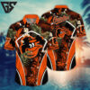 Baltimore Orioles Jungle Glow Hawaiian Shirt