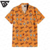 Baltimore Orioles Orange Feathers Hawaiian Shirt