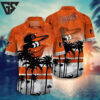 Baltimore Orioles Palm Horizon Hawaiian Shirt