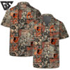 Baltimore Orioles Retro Patchwork Hawaiian Shirt