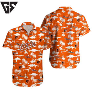 Baltimore Orioles Sunset Vibe Hawaiian Shirt Baltimore Orioles Sunset Vibe Hawaiian Shirt