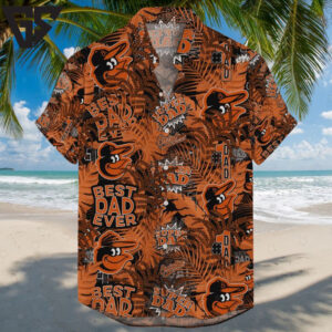 Baltimore Orioles Super Dad Tropical Hawaiian Shirt Baltimore Orioles Super Dad Tropical Hawaiian Shirt