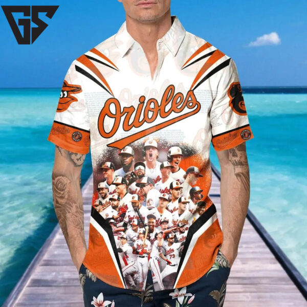 Baltimore Orioles Team Pride Celebration Hawaiian Shirt