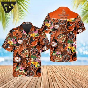 Baltimore Orioles Tropical Celebration Hawaiian Shirt Baltimore Orioles Tropical Celebration Hawaiian Shirt