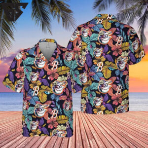 Baltimore Orioles Tropical Sunset Vibes Hawaiian Shirt Baltimore Orioles Tropical Sunset Vibes Hawaiian Shirt