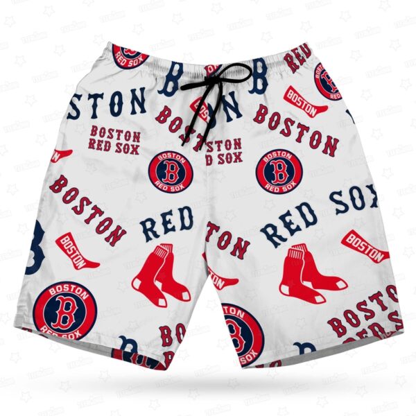 Boston Red Sox Emblem Odyssey Hawaiian Shirt