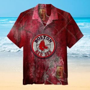Boston Red Sox Vintage Map Graphic Hawaiian Shirt Boston Red Sox Vintage Map Graphic Hawaiian Shirt