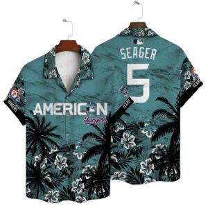 Corey Seager Texas Rangers Hawaiian Shirt Corey Seager Texas Rangers Hawaiian Shirt
