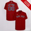 Customizable Boston Red Sox Name & Number Hawaiian Shirt