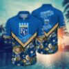 Kansas City Royals Blue & Gold Royal Hawaiian Shirt
