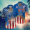 Kansas City Royals Fireworks & Stars Hawaiian Shirt