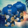 Kansas City Royals Floral Majesty Hawaiian Shirt